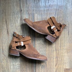Jeffrey Campbell Everly Cutout Buckle Booties